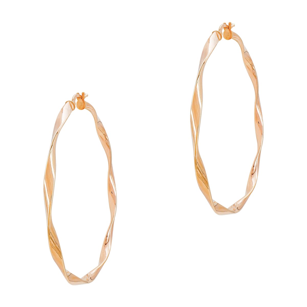 Women's Hoop Earrings Gofas Rose Gold