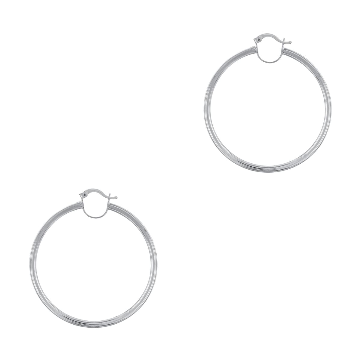 Women's Hoop Earrings Gofas Silver