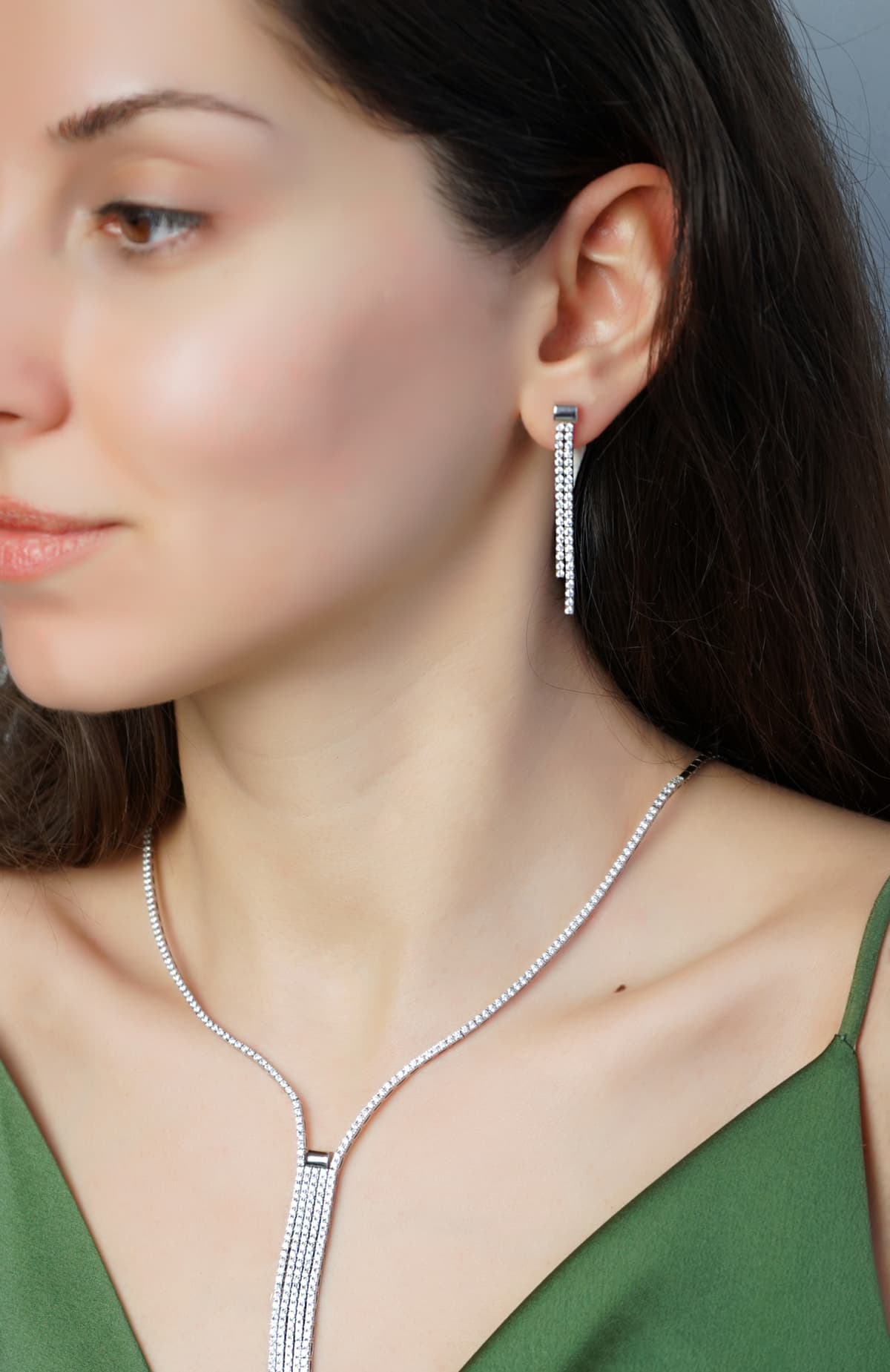 Women's Earrings Gofas Silver