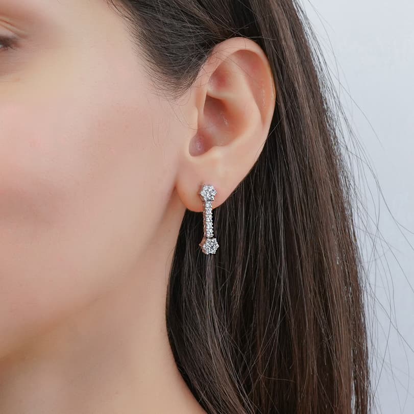 Women's Earrings Gofas Silver