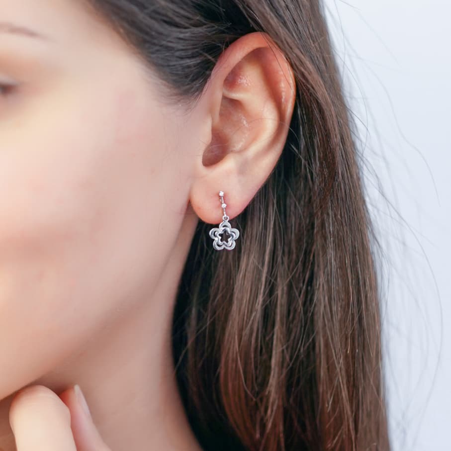 Women's Earrings Gofas Silver