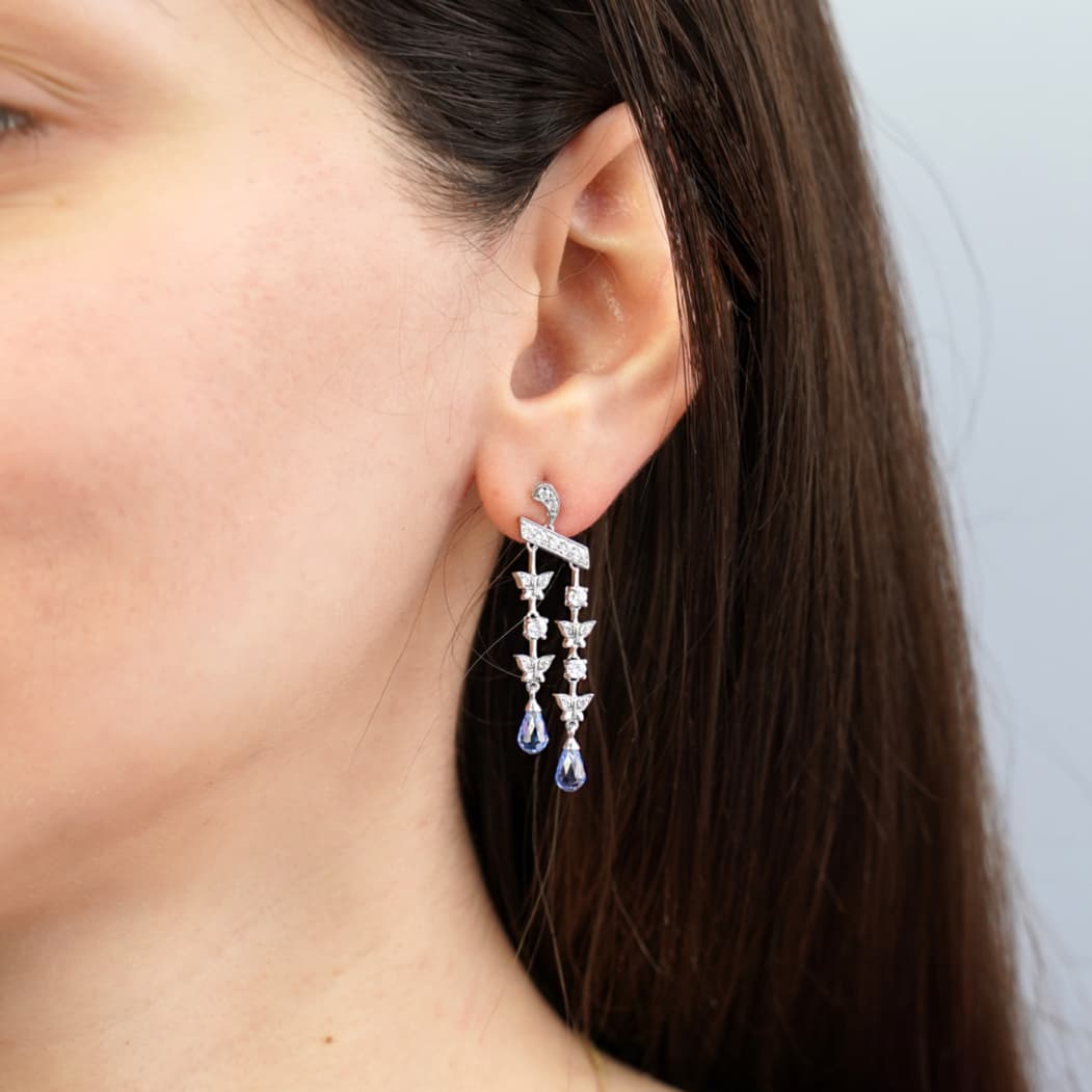 Women's Earrings Gofas Silver