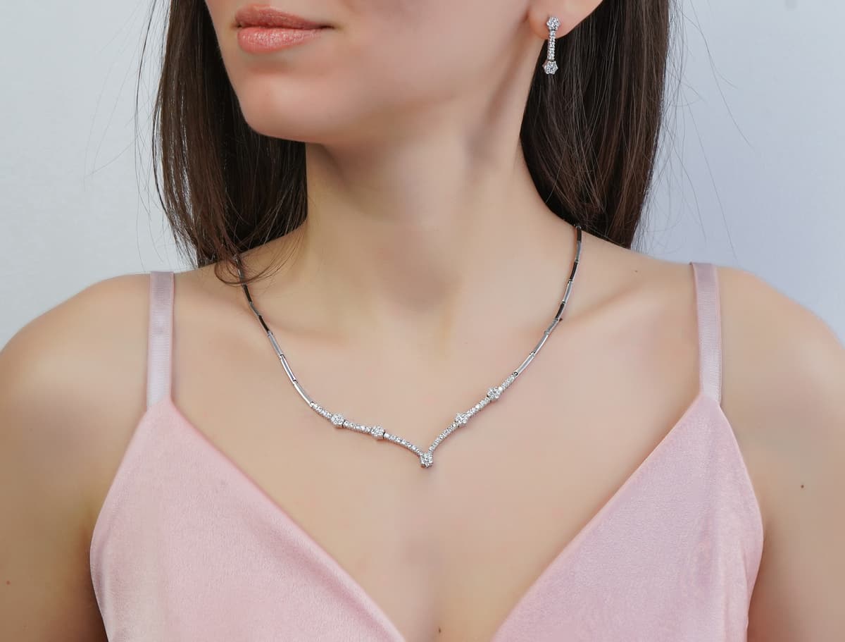 Women's Necklaces Gofas Silver