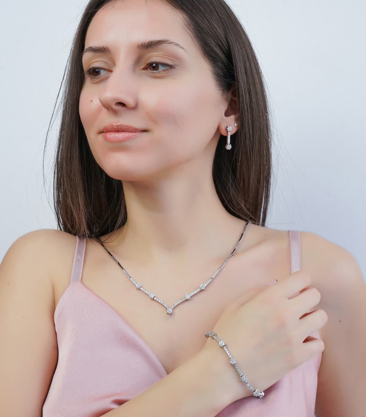 Women's Necklaces Gofas Silver