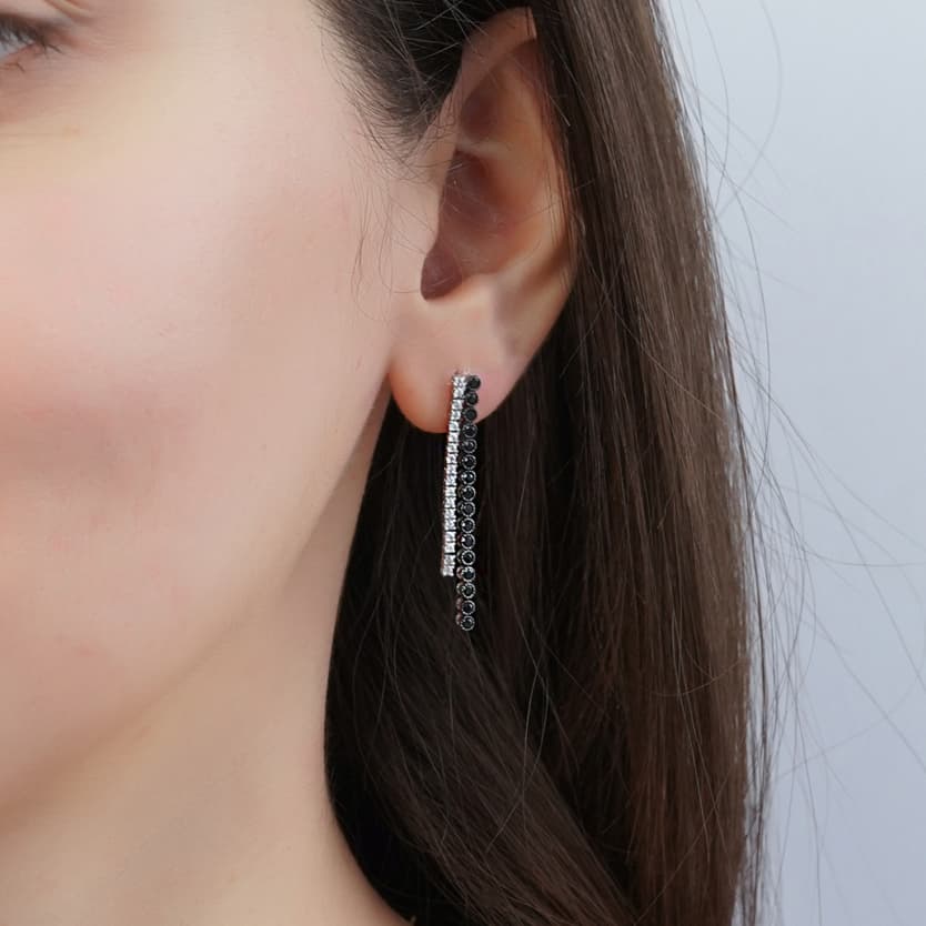 Women's Earrings Gofas Silver