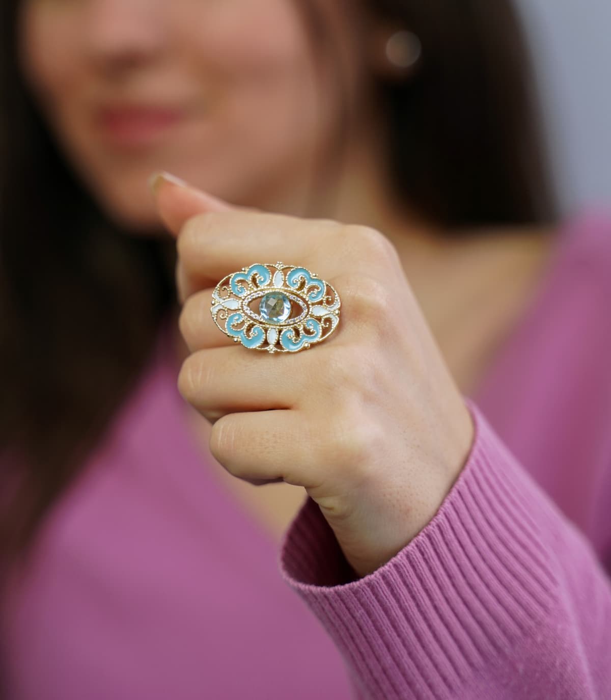 Women's Rings Gofas Gold