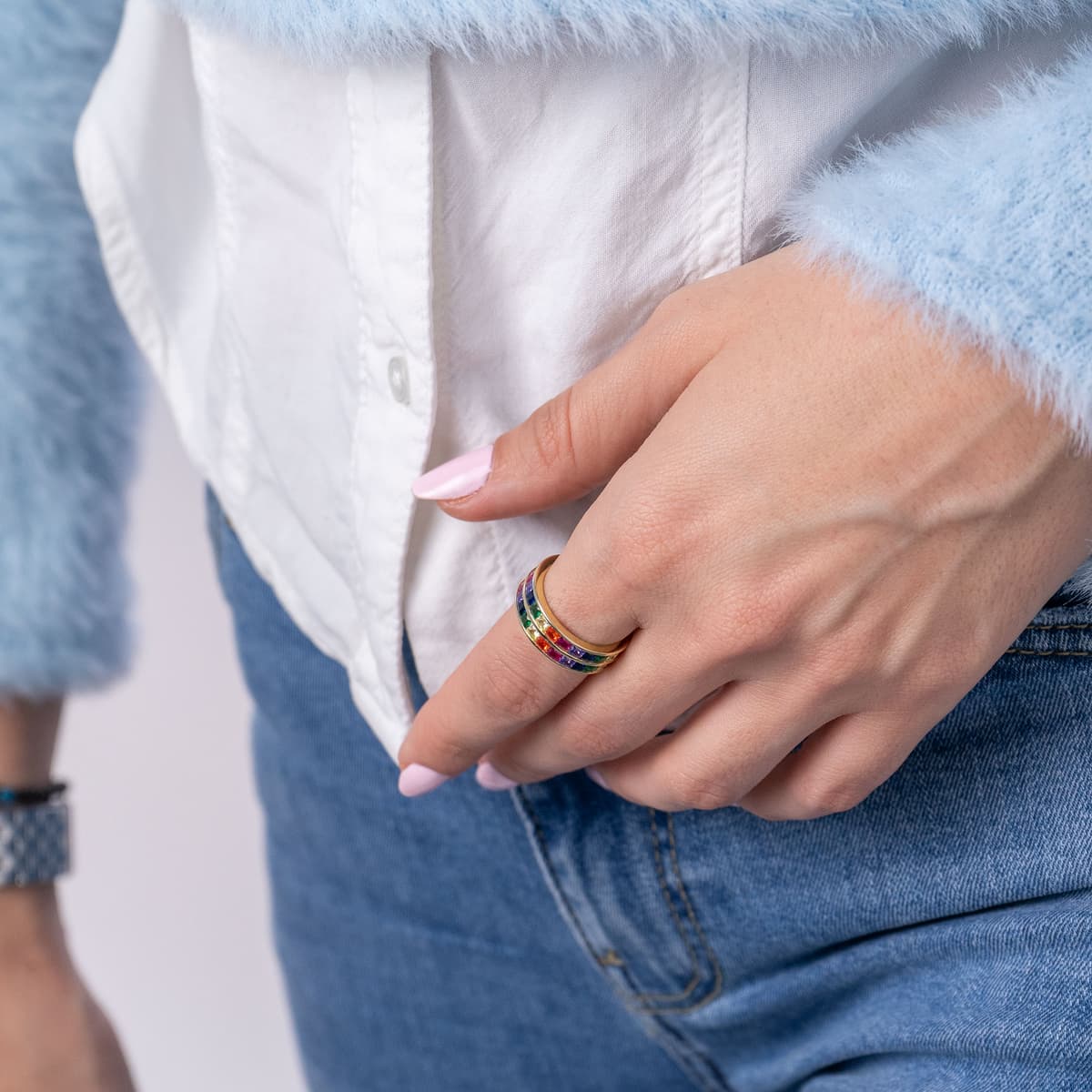 Women's Rings Gofas Silver