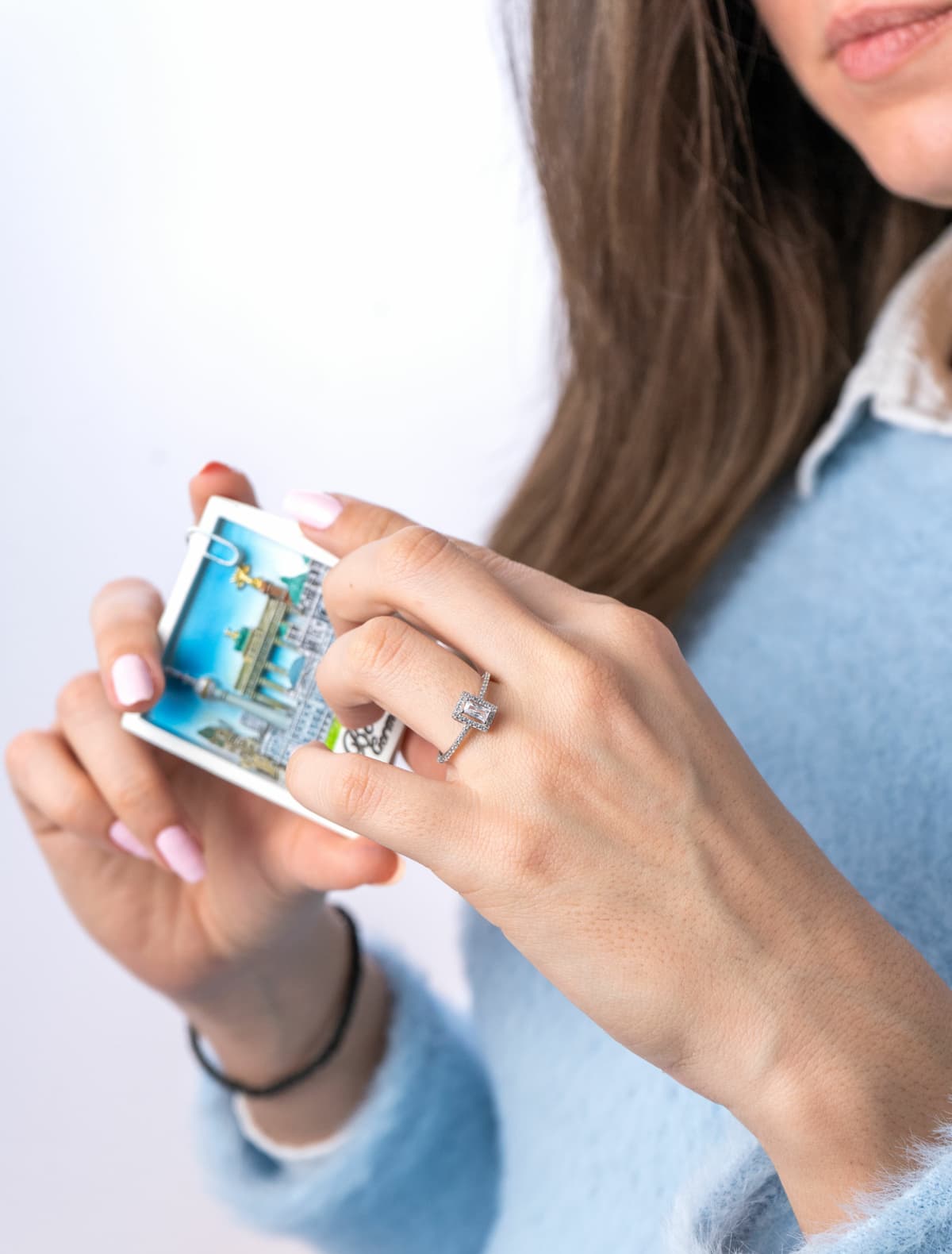 Women's Engagement Rings Gofas Silver