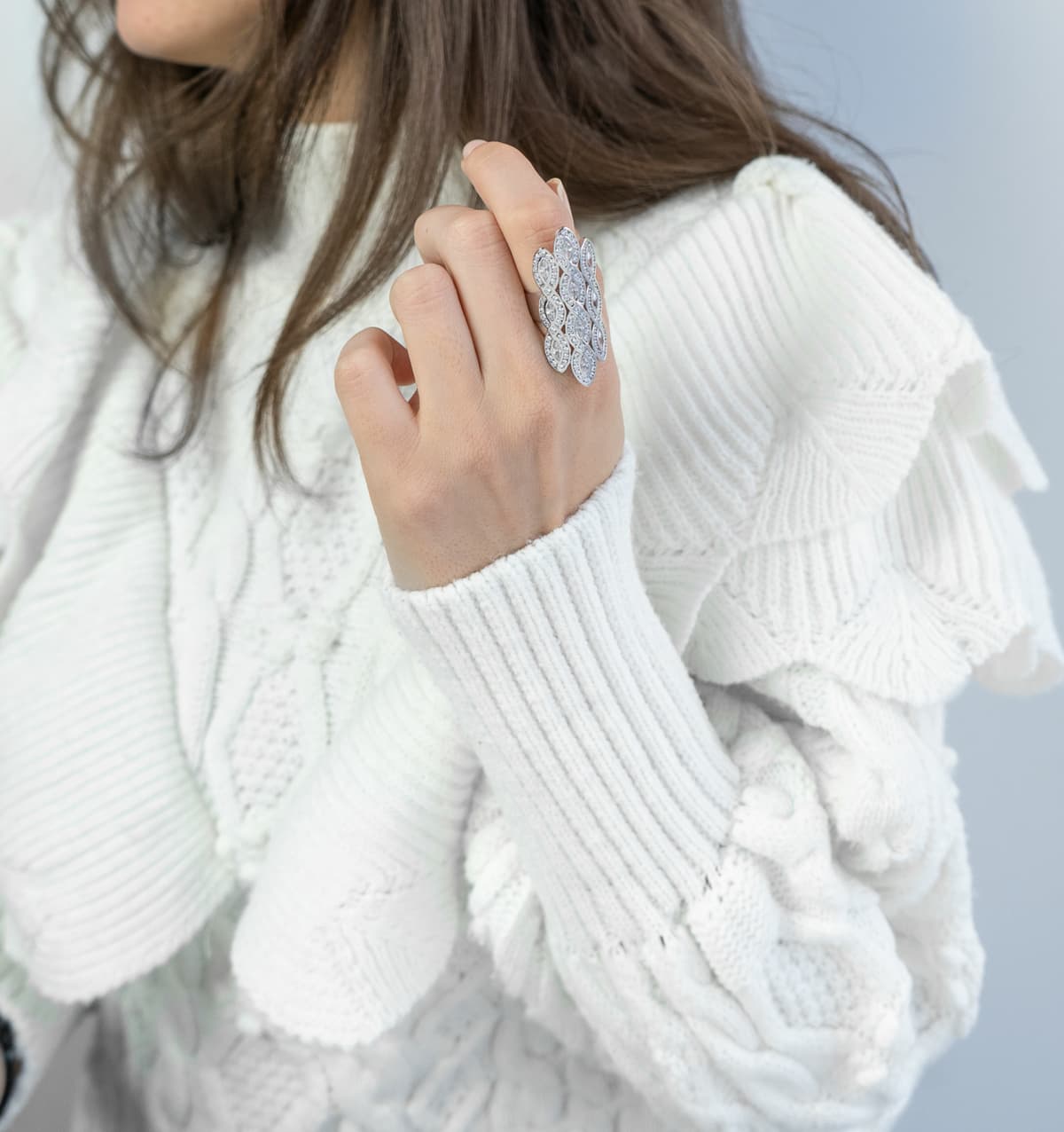 Women's Rings Gofas Silver