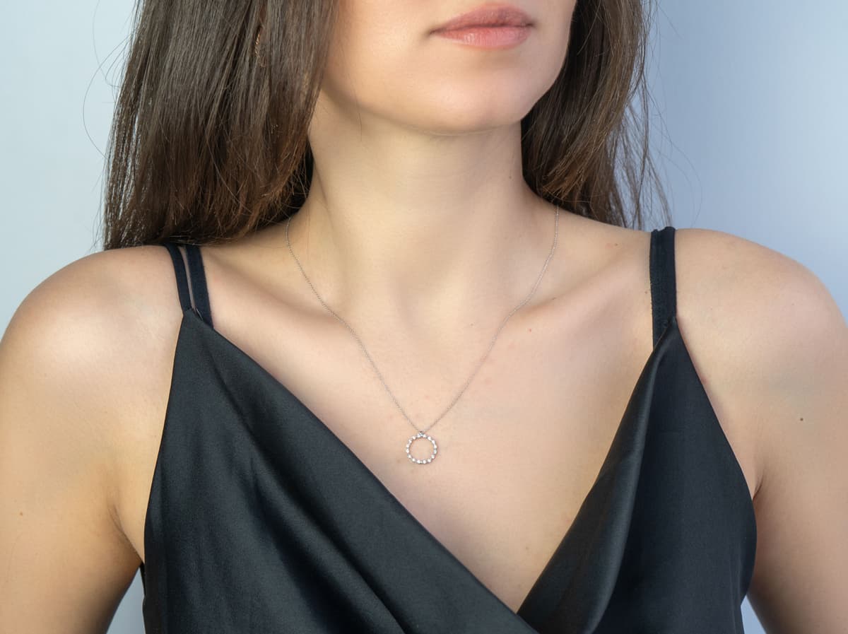 Women's Necklaces Gofas Silver