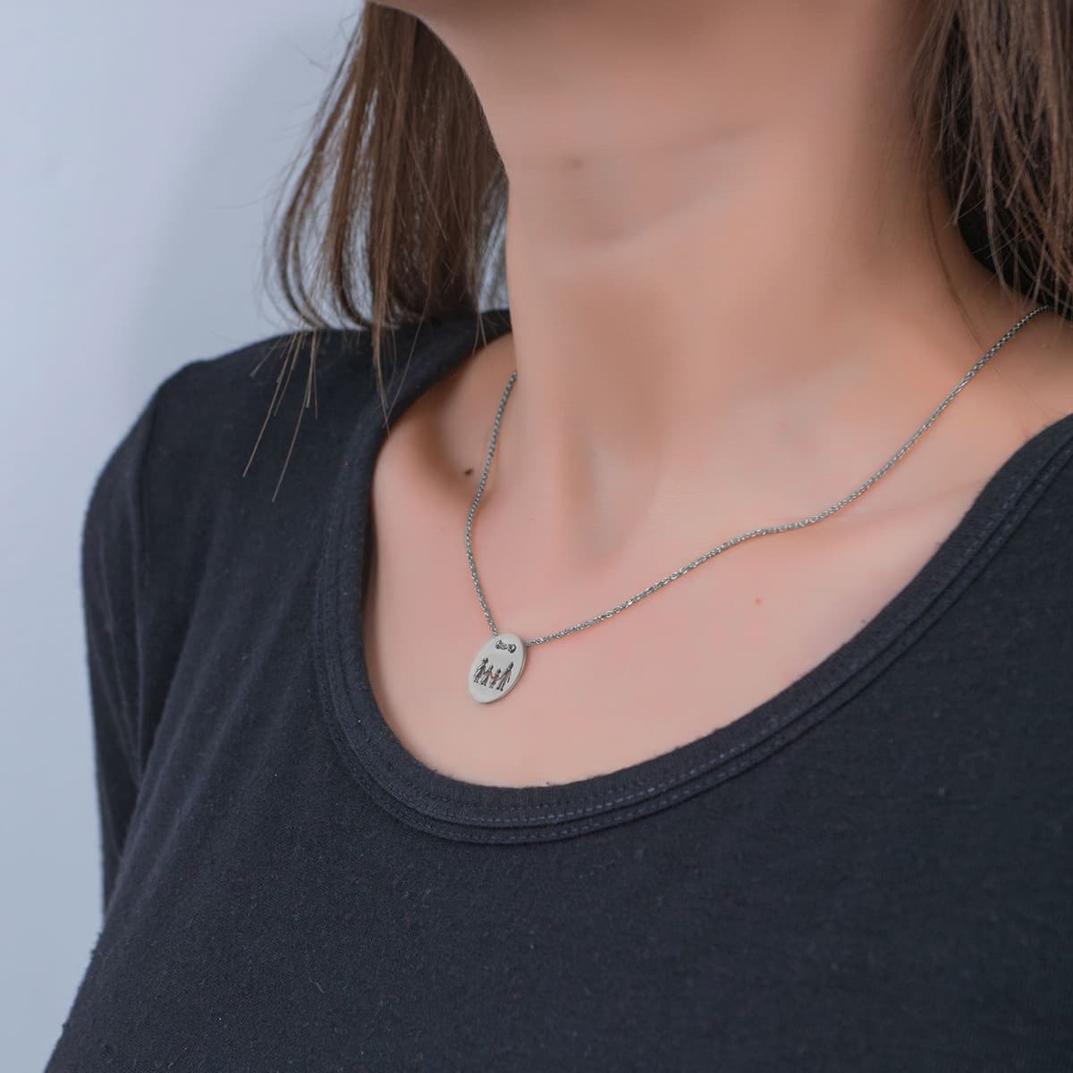 Women's Necklaces Gofas Silver
