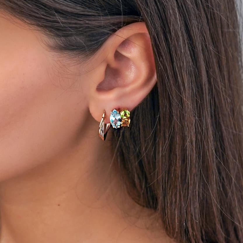 Women's Earrings Gofas Gold