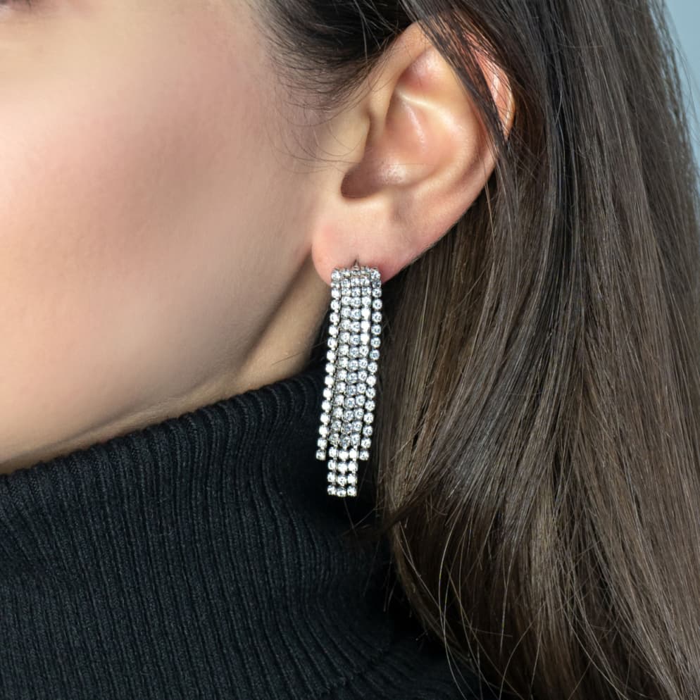 Women's Earrings Gofas Silver