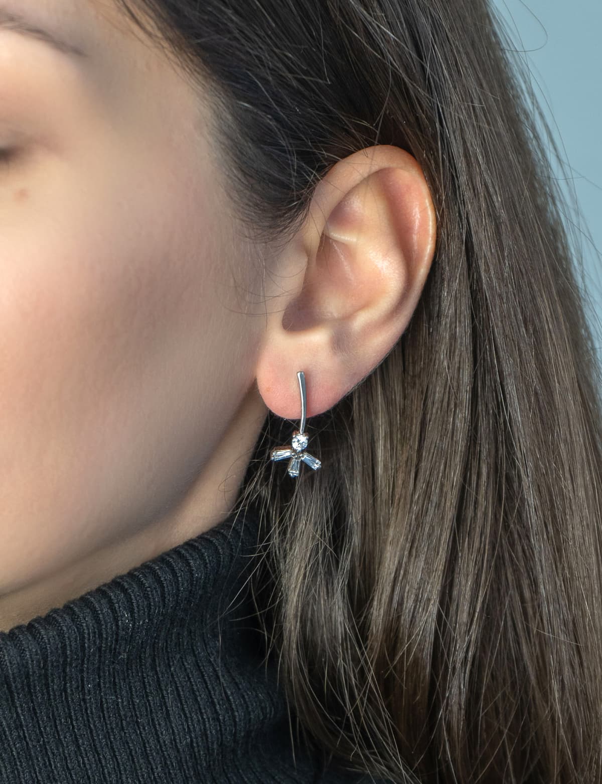 Women's Earrings Gofas Silver