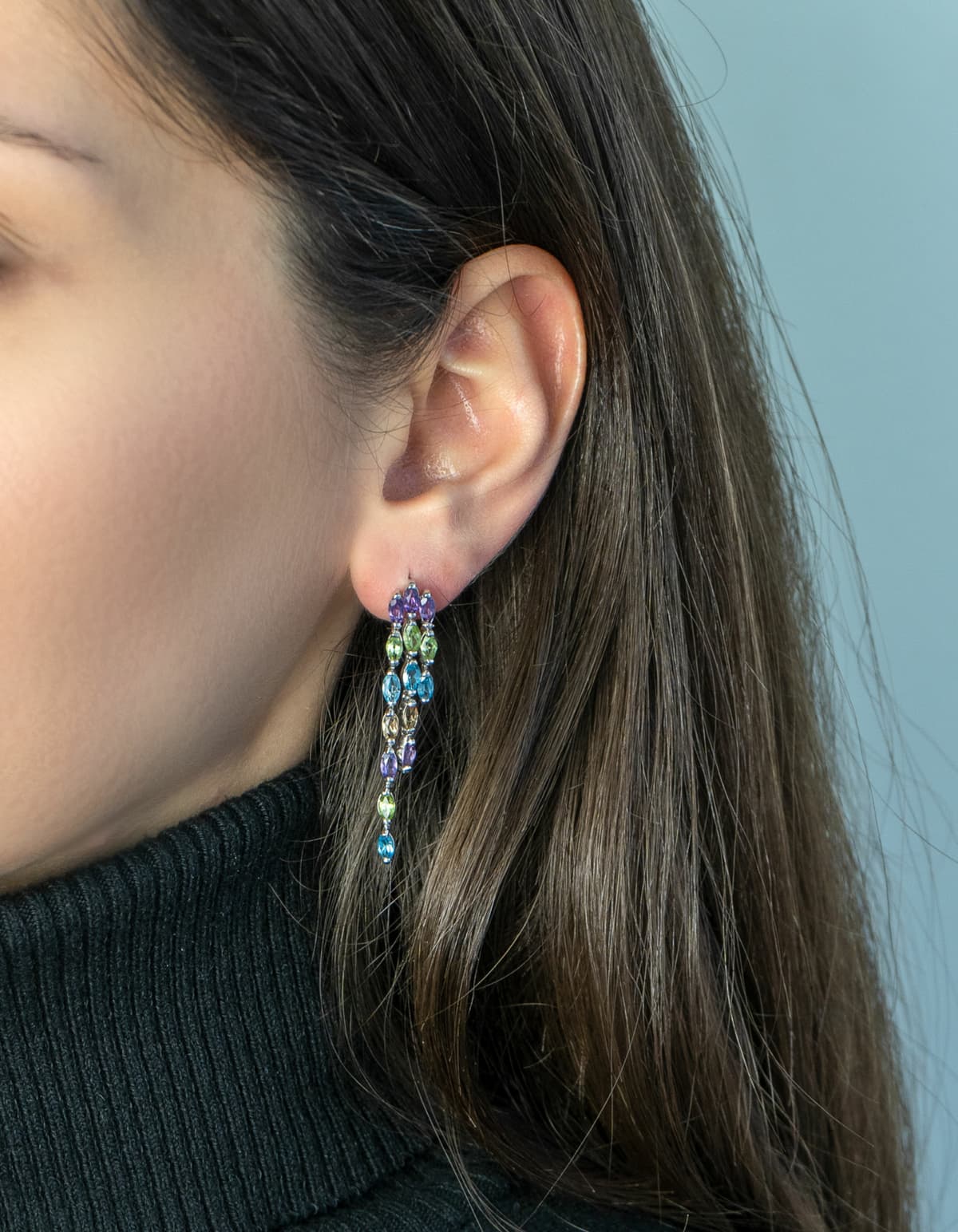 Women's Earrings Gofas Silver