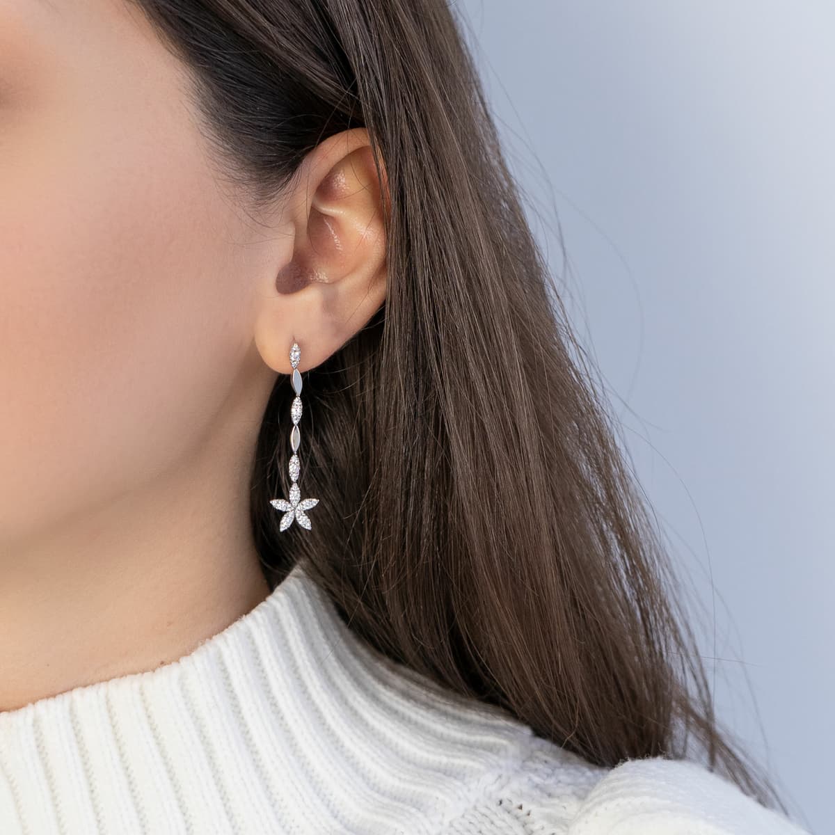 Women's Earrings Gofas Silver