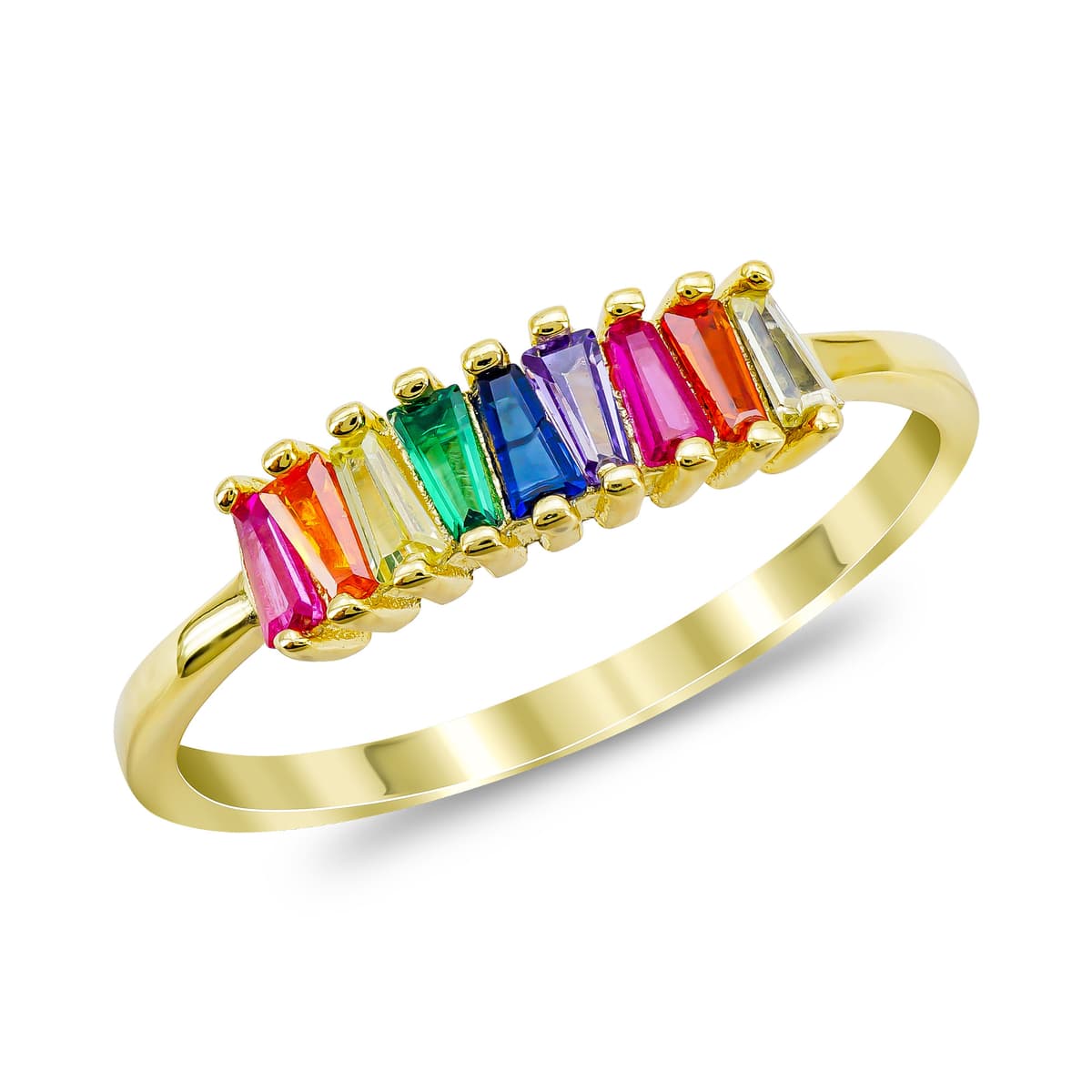 Δαχτυλίδι Σειρέ από Επιχρυσωμένο Ασήμι DX1146