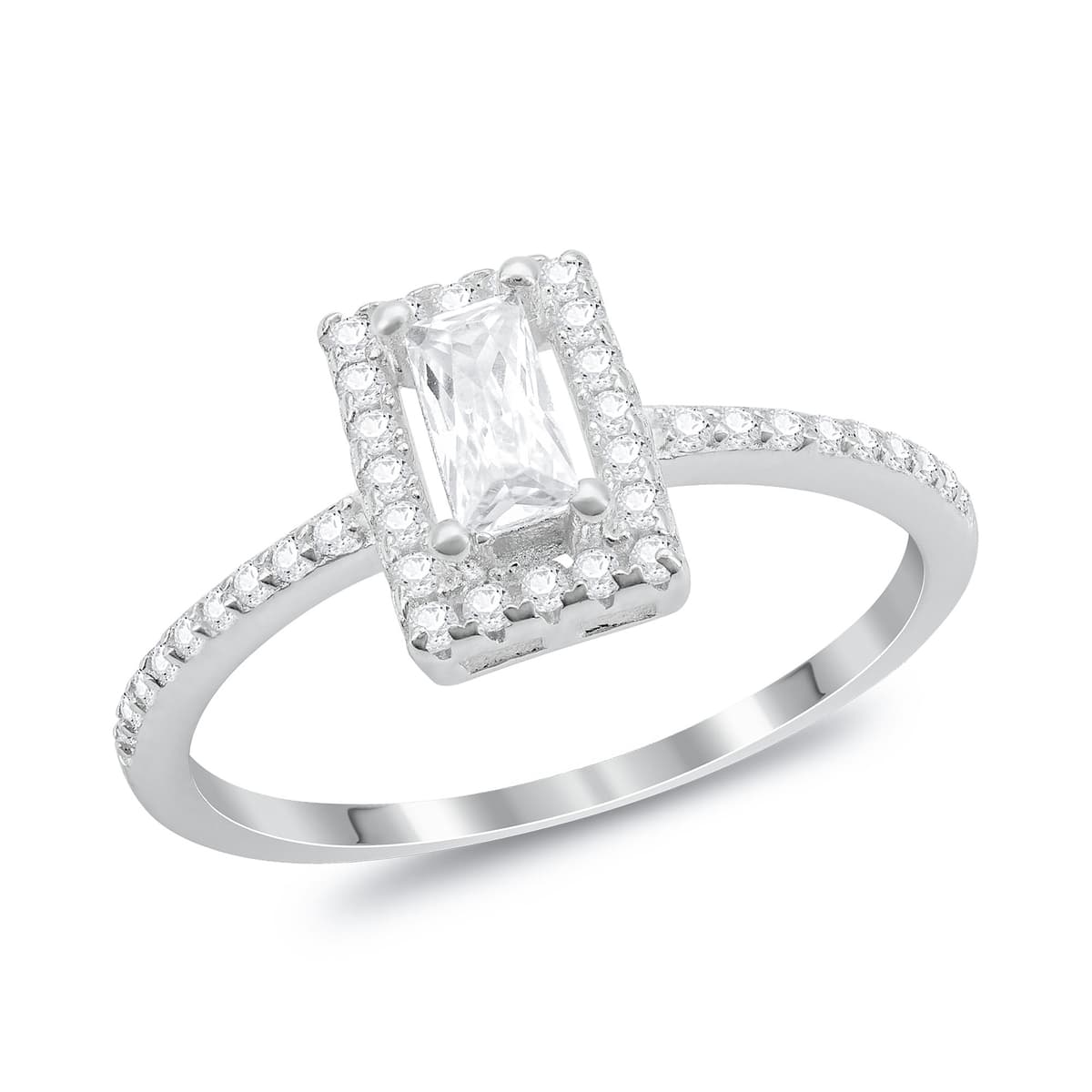 Women's Engagement Rings Gofas Silver