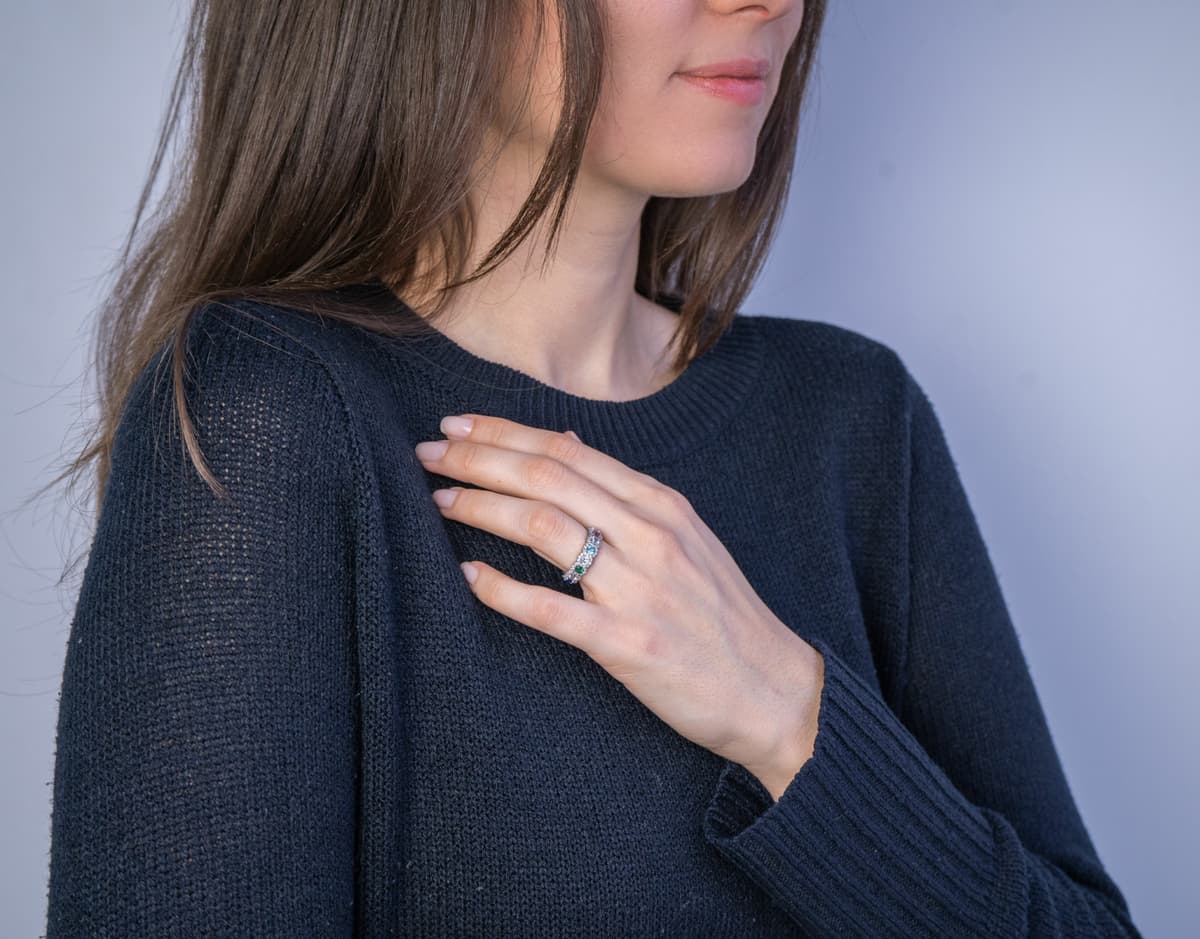 Women's Rings Gofas Silver