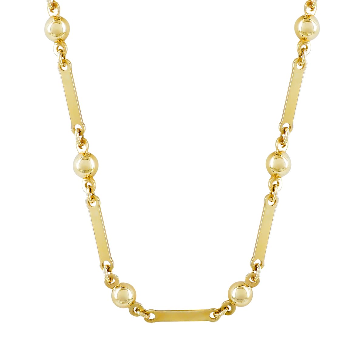 Kολιέ Αλυσίδα από Κίτρινο Χρυσό 9 Καρατίων KL1178