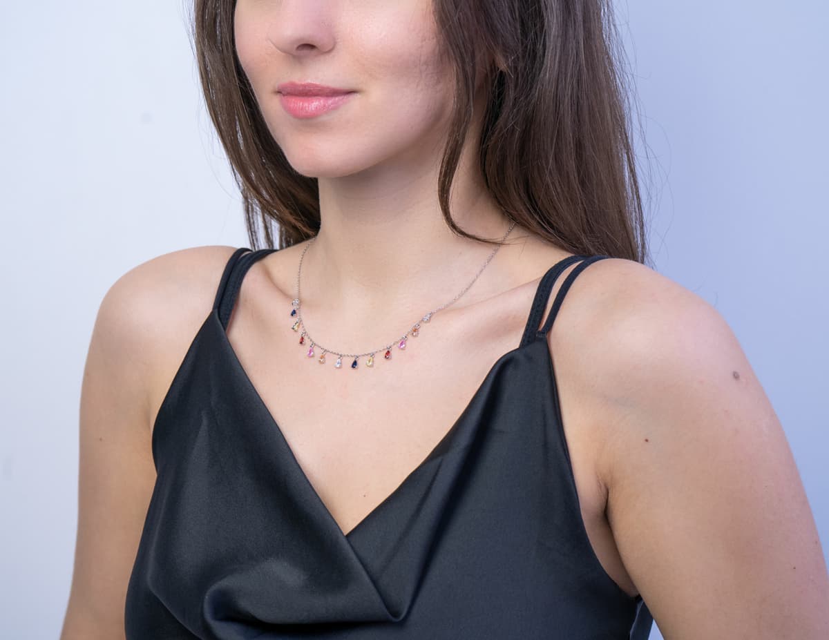 Women's Necklaces Gofas Silver