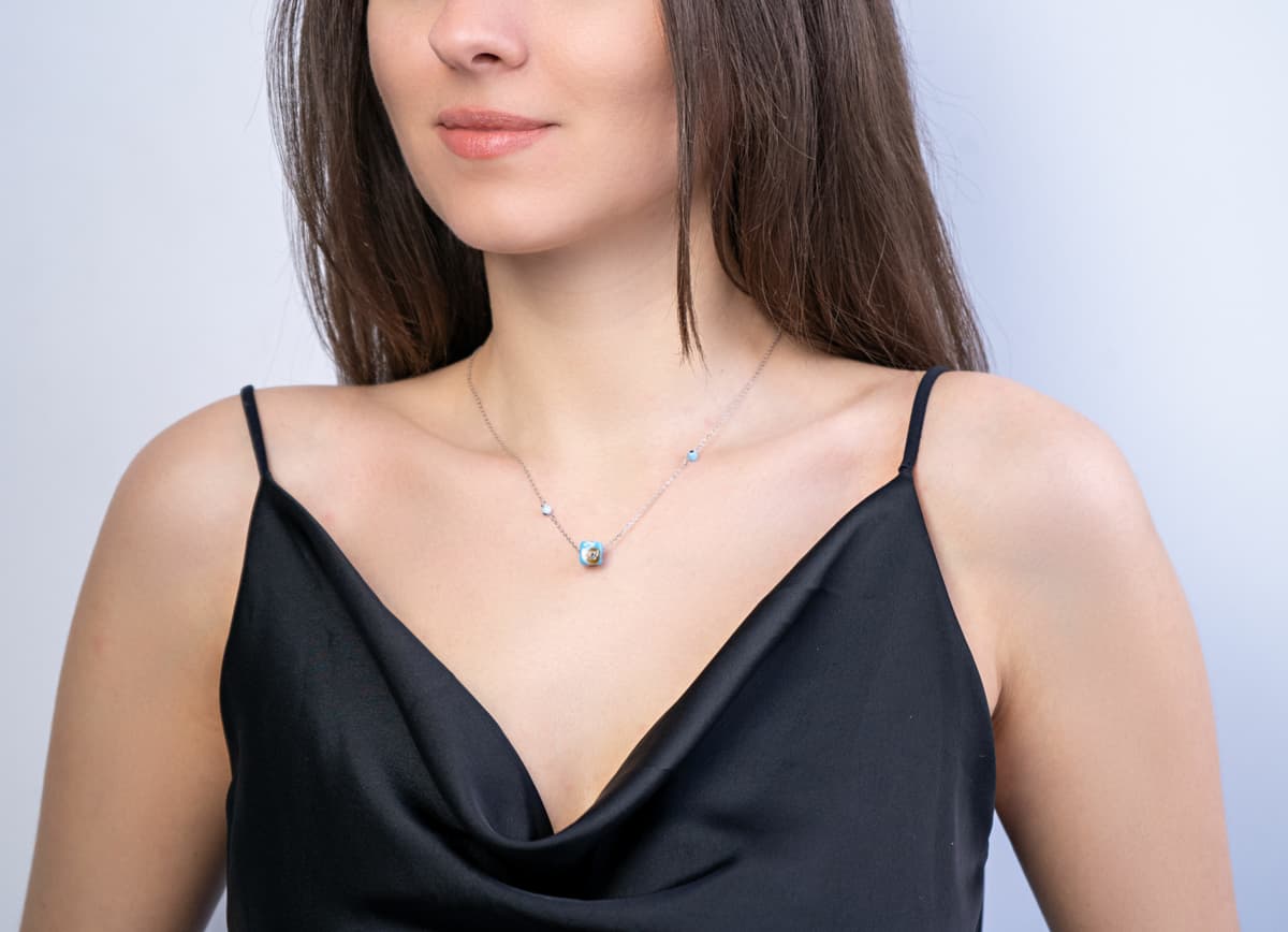 Women's Necklaces Gofas Silver