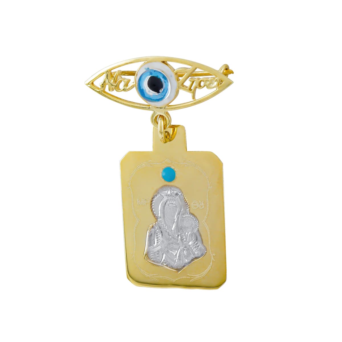 Boys' Safety Pins Gofas Gold