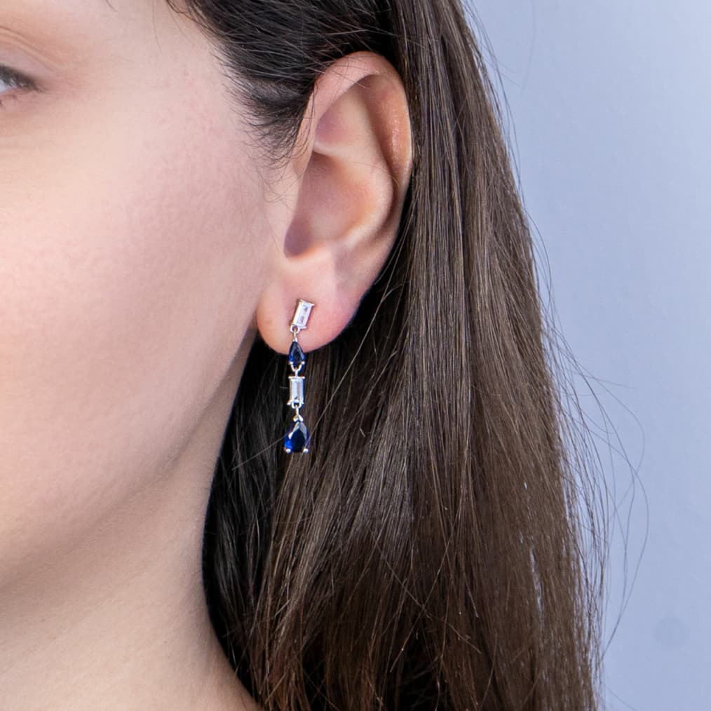 Women's Earrings Gofas Silver