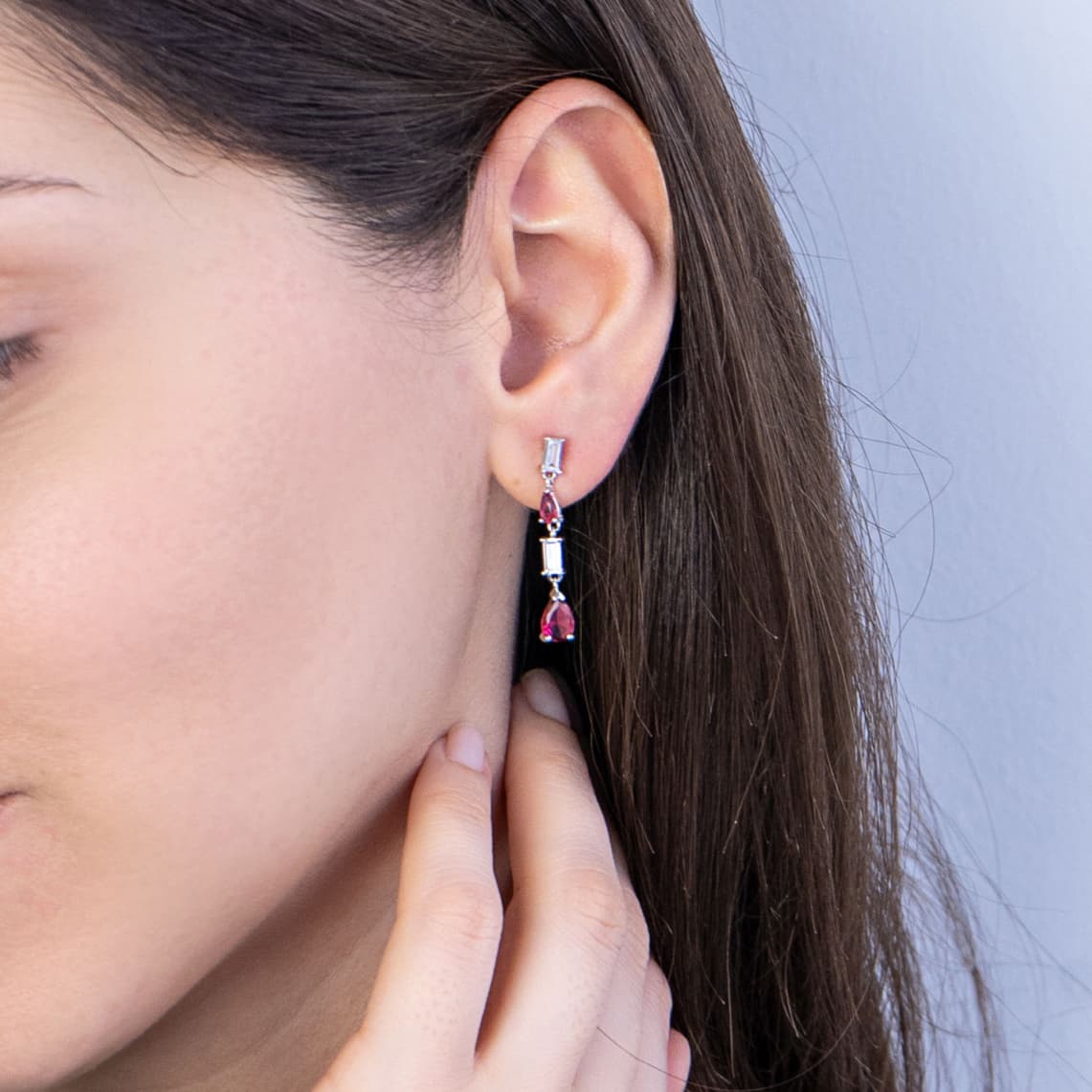 Women's Earrings Gofas Silver