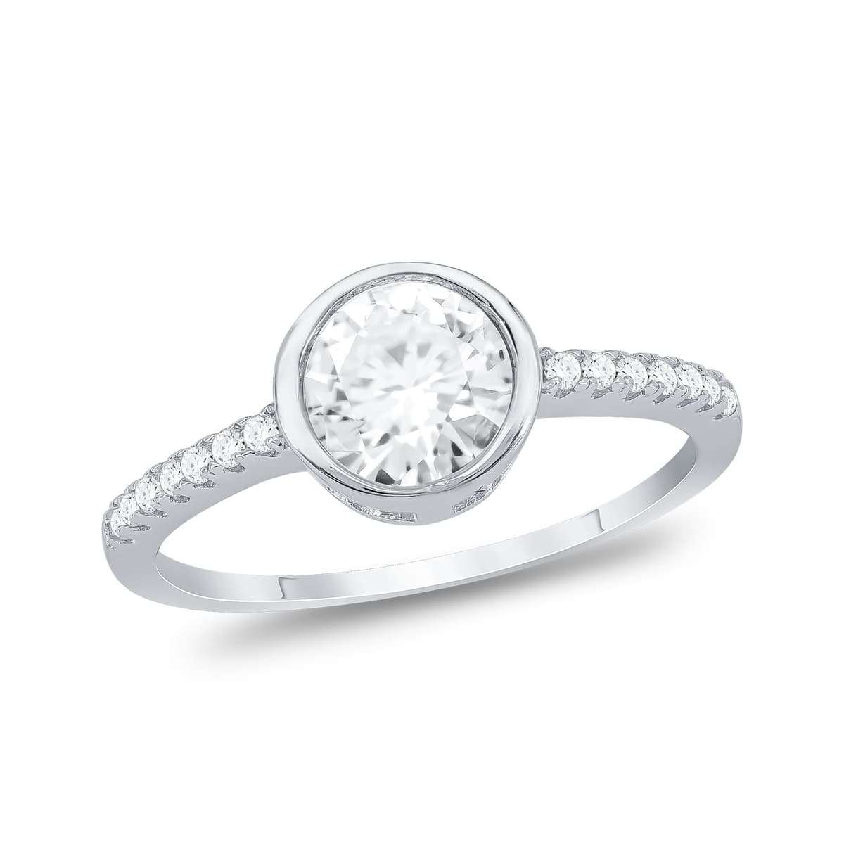 Women's Engagement Rings Gofas Silver