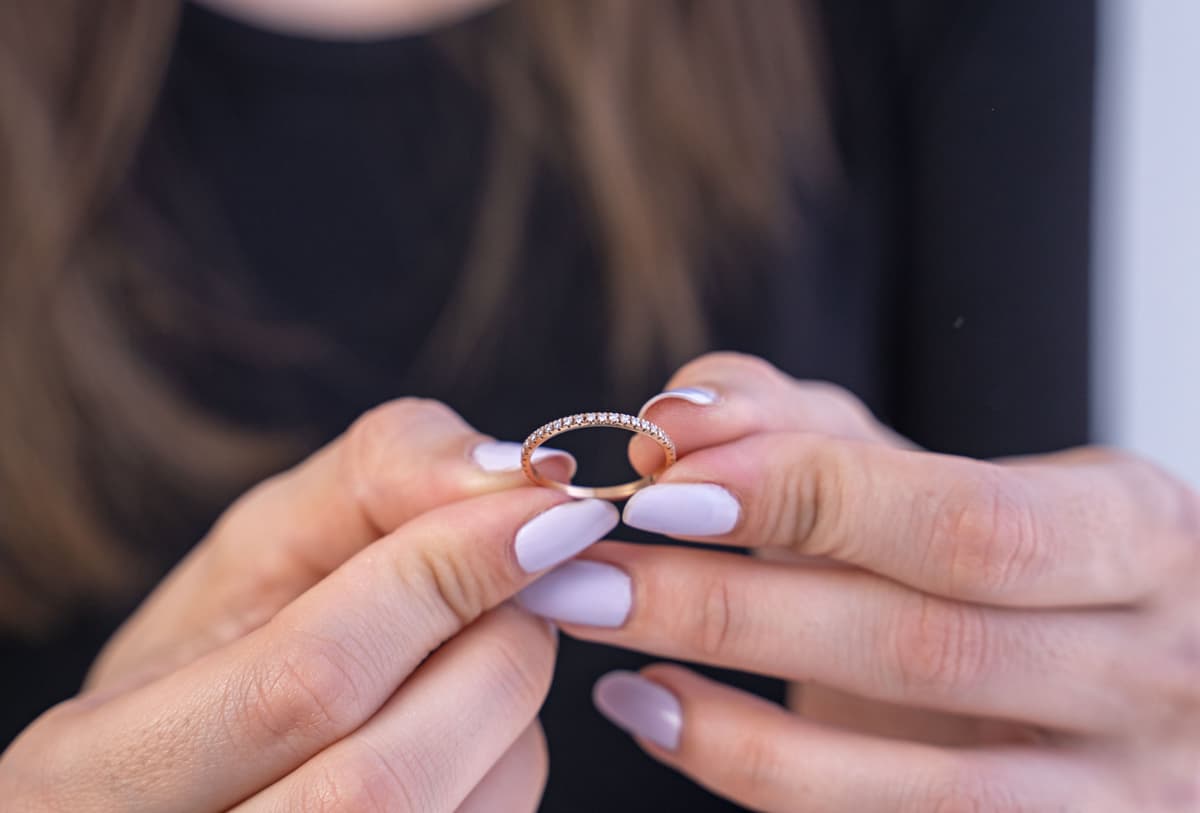 Women's Rings Gofas Rose Gold