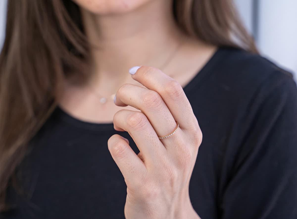 Women's Rings Gofas Rose Gold