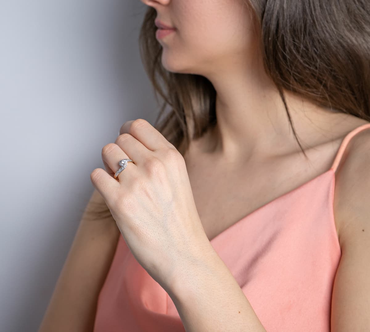 Women's Engagement Rings Gofas Gold