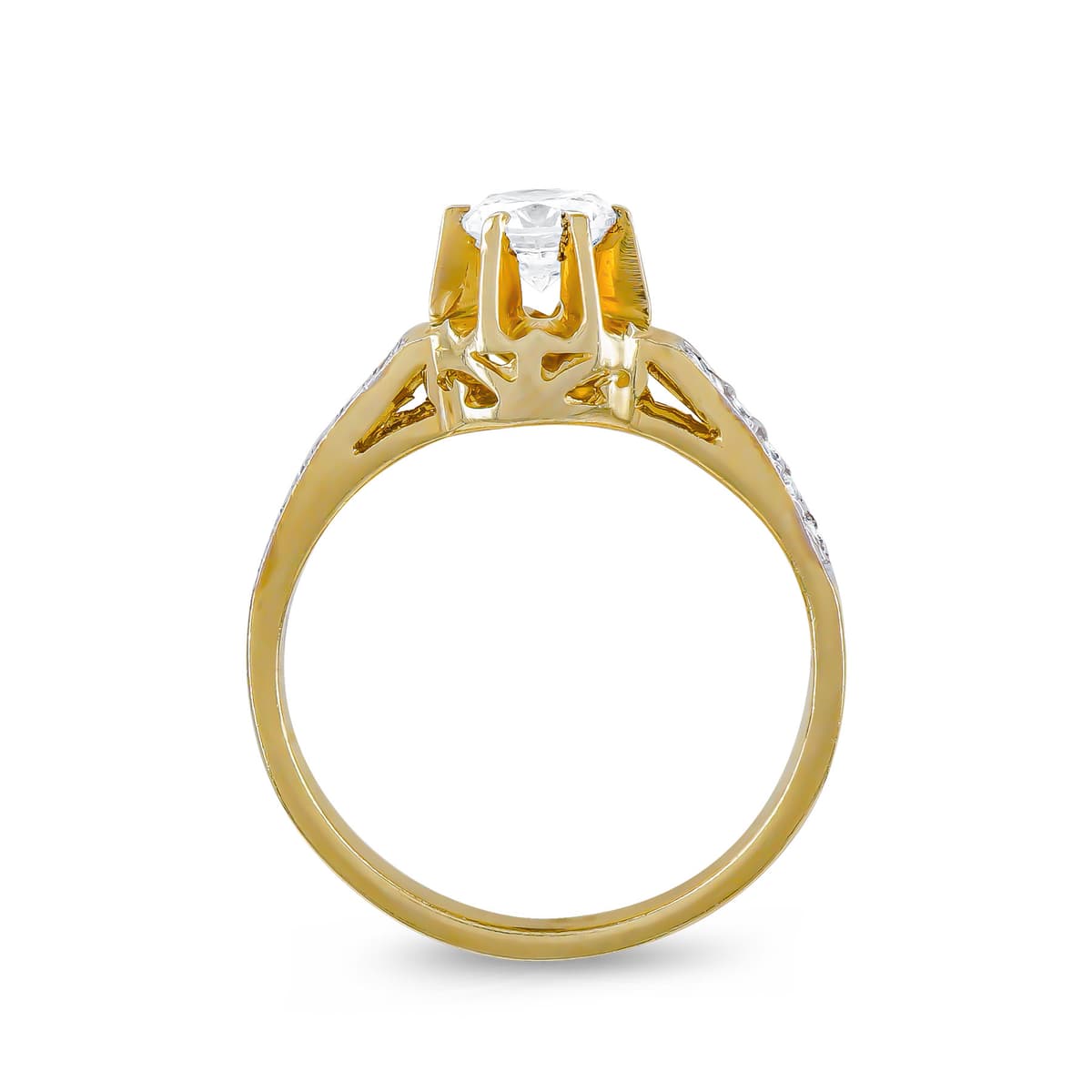 Women's Engagement Rings Gofas Gold