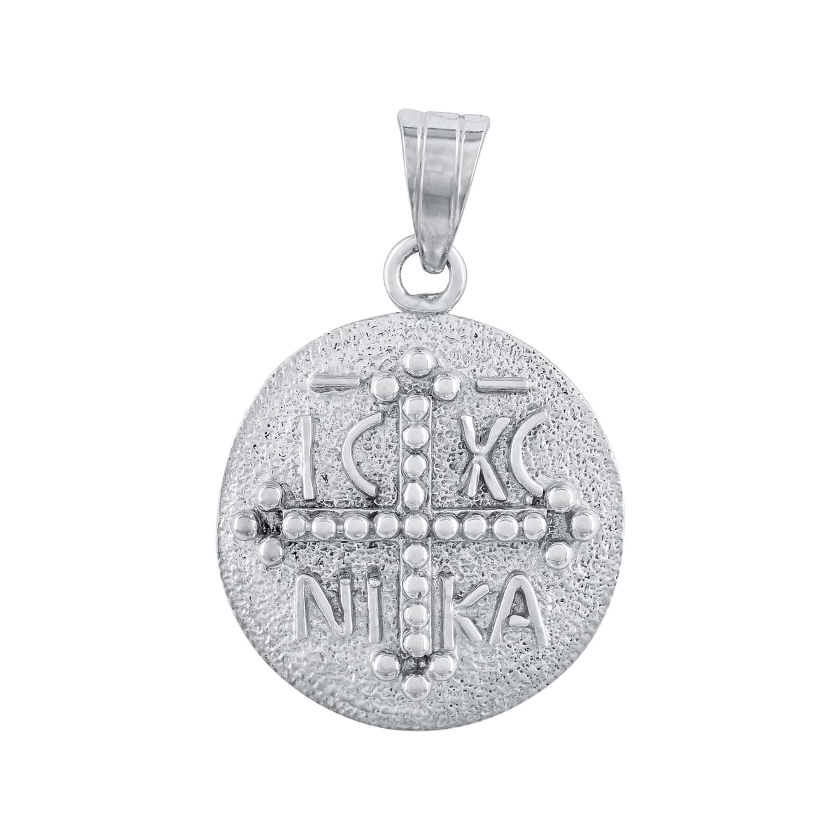 Κωνσταντινάτο Από Λευκό Χρυσό 14 Καρατίων KN302