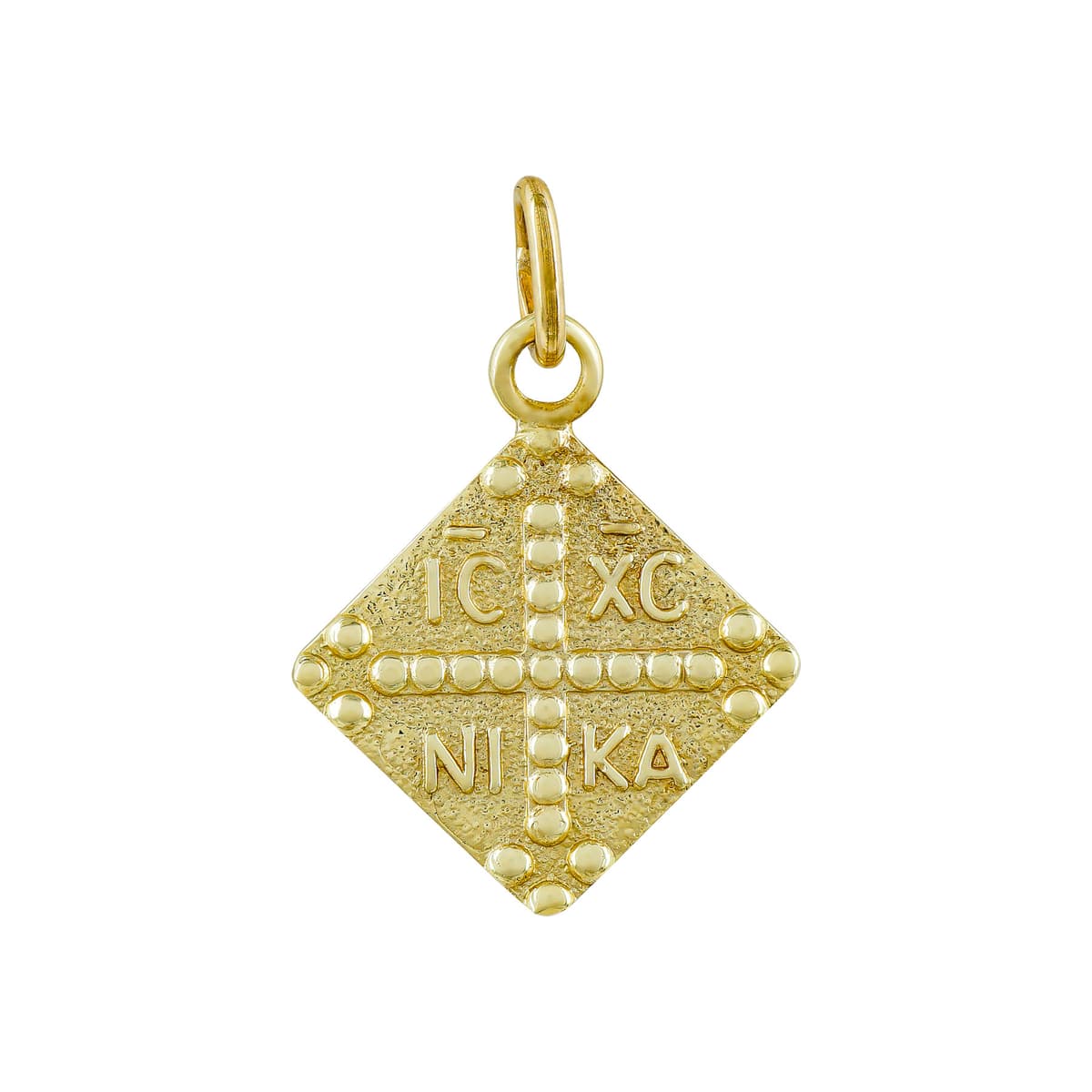 Κωνσταντινάτο Από Κίτρινο Χρυσό 14 Καρατίων KN305