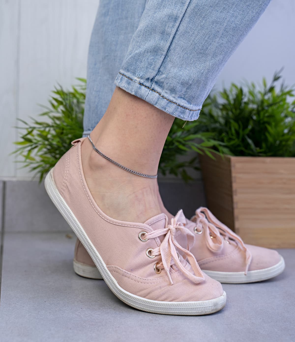 Women's Anklets Gofas Silver