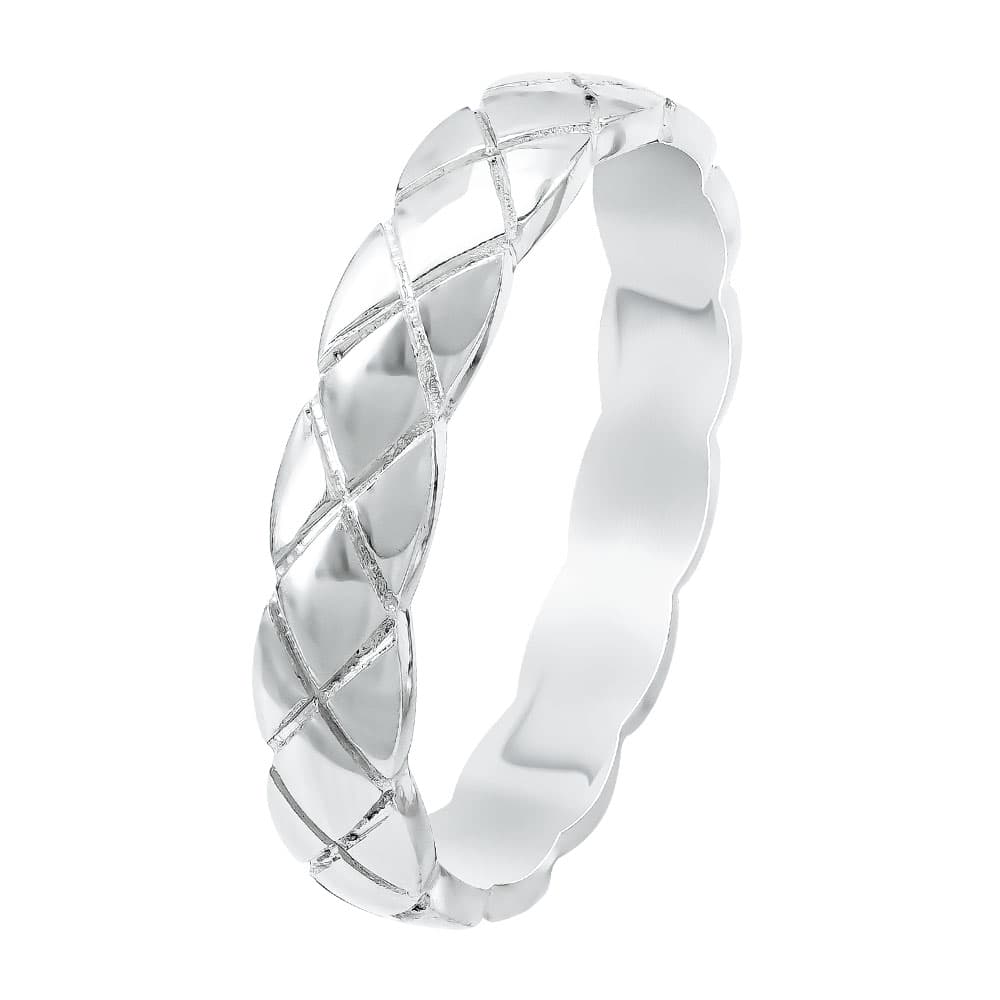 Women's Wedding Bands Gofas Silver