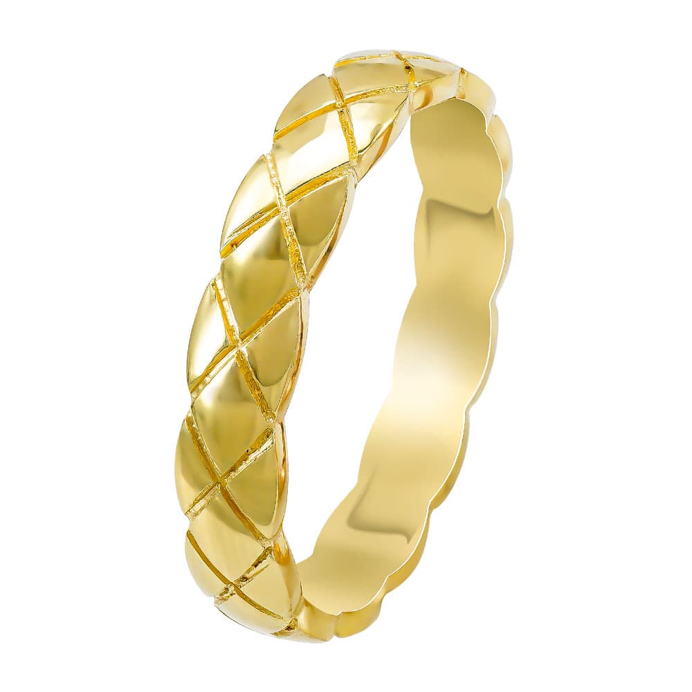 Women's Wedding Bands Gofas Gold