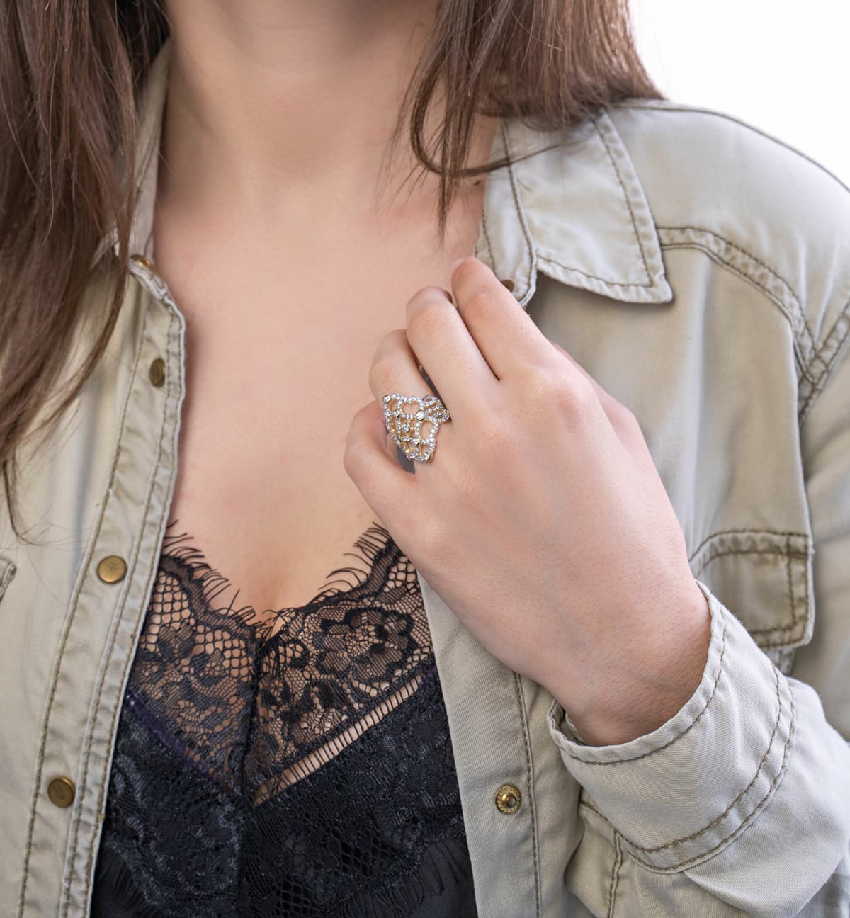 Women's Rings Gofas Silver