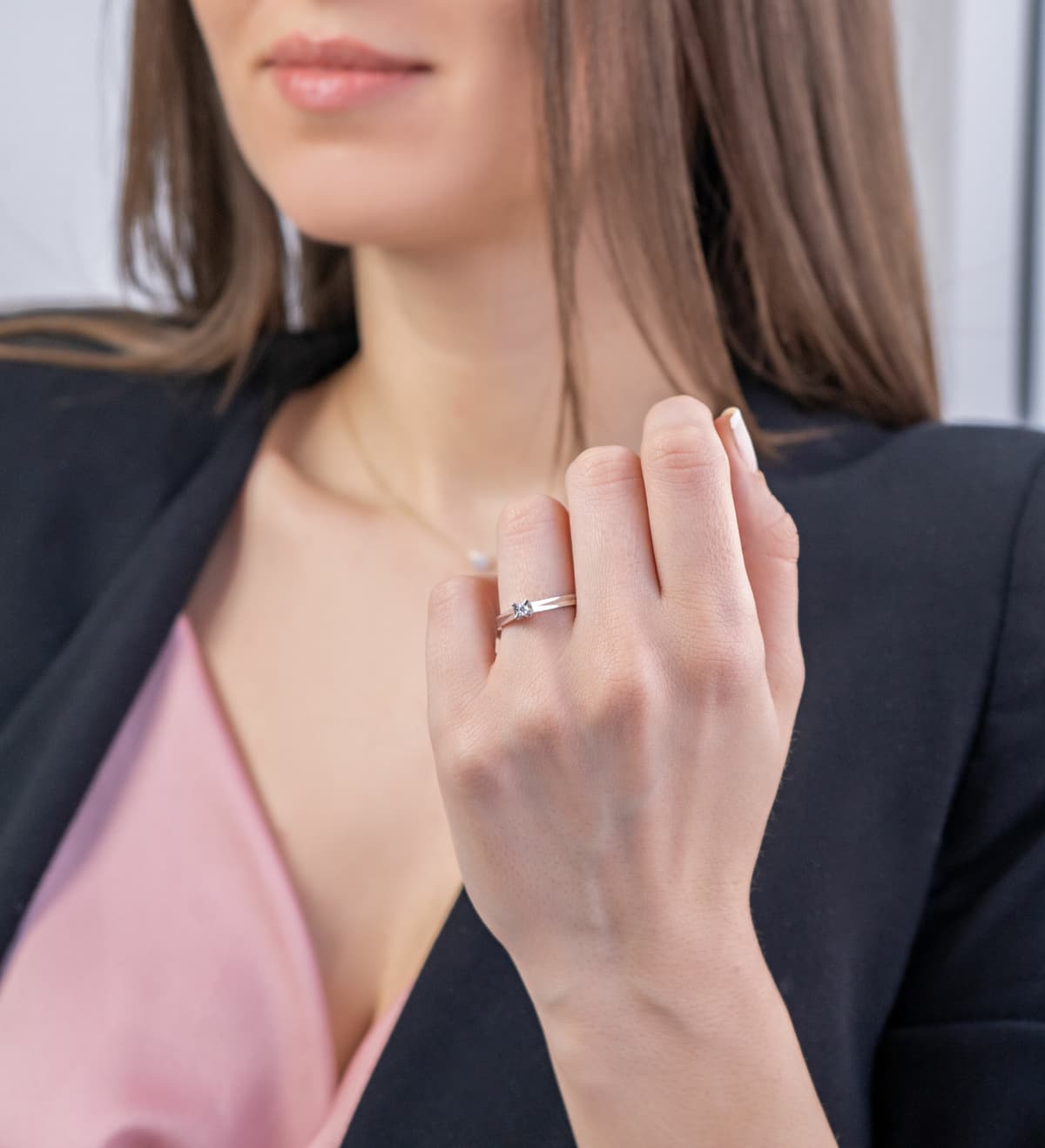 Women's Engagement Rings Gofas Silver