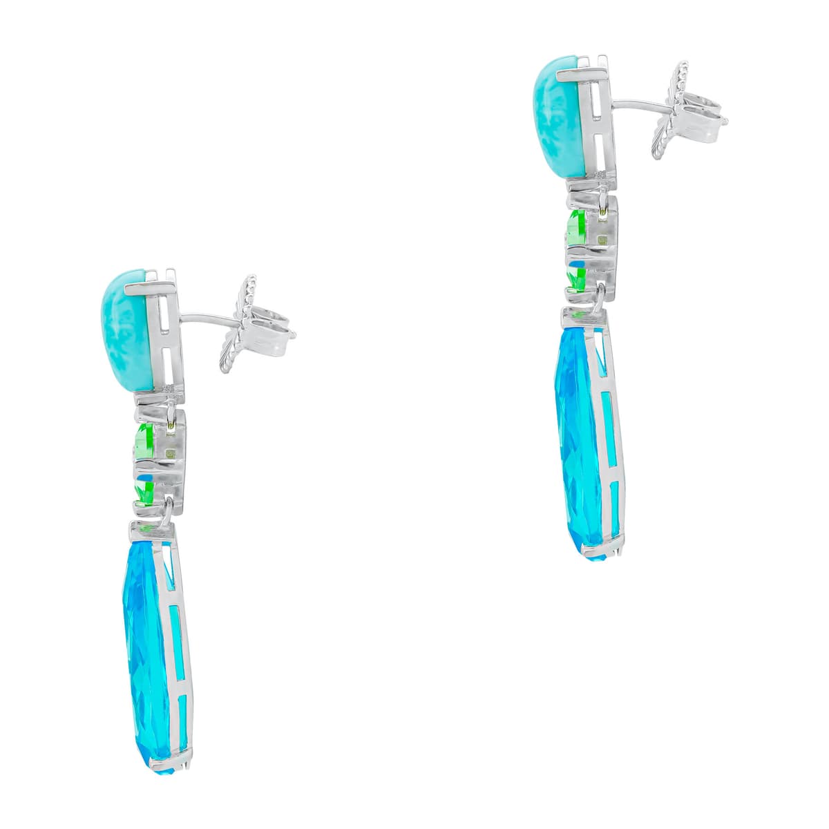 Women's Earrings LUXENTER Silver