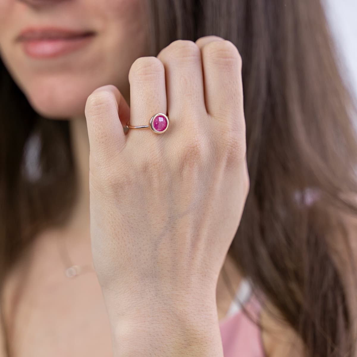 Women's Rings Gofas Rose Gold