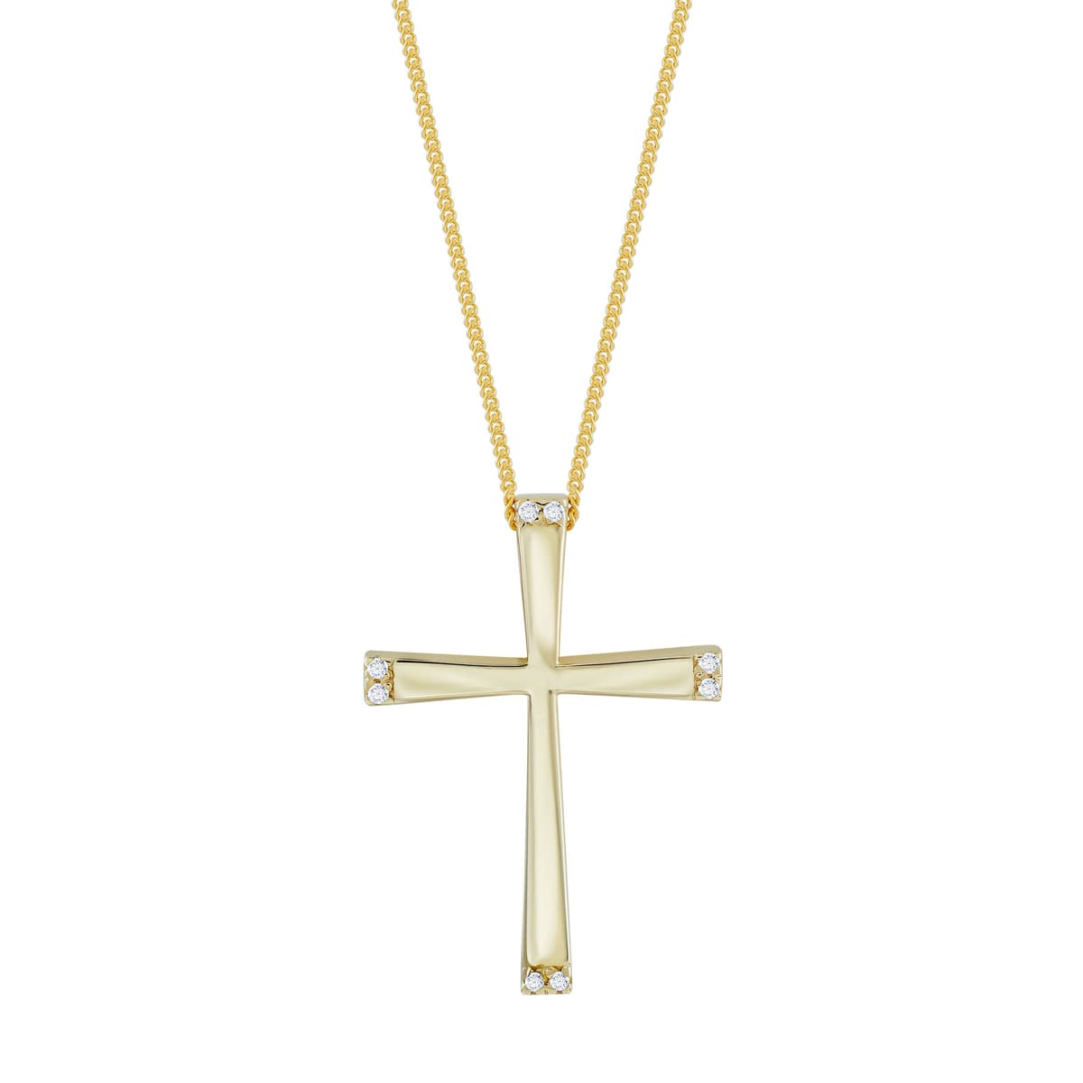 Girls' Baptism Crosses Gofas Gold