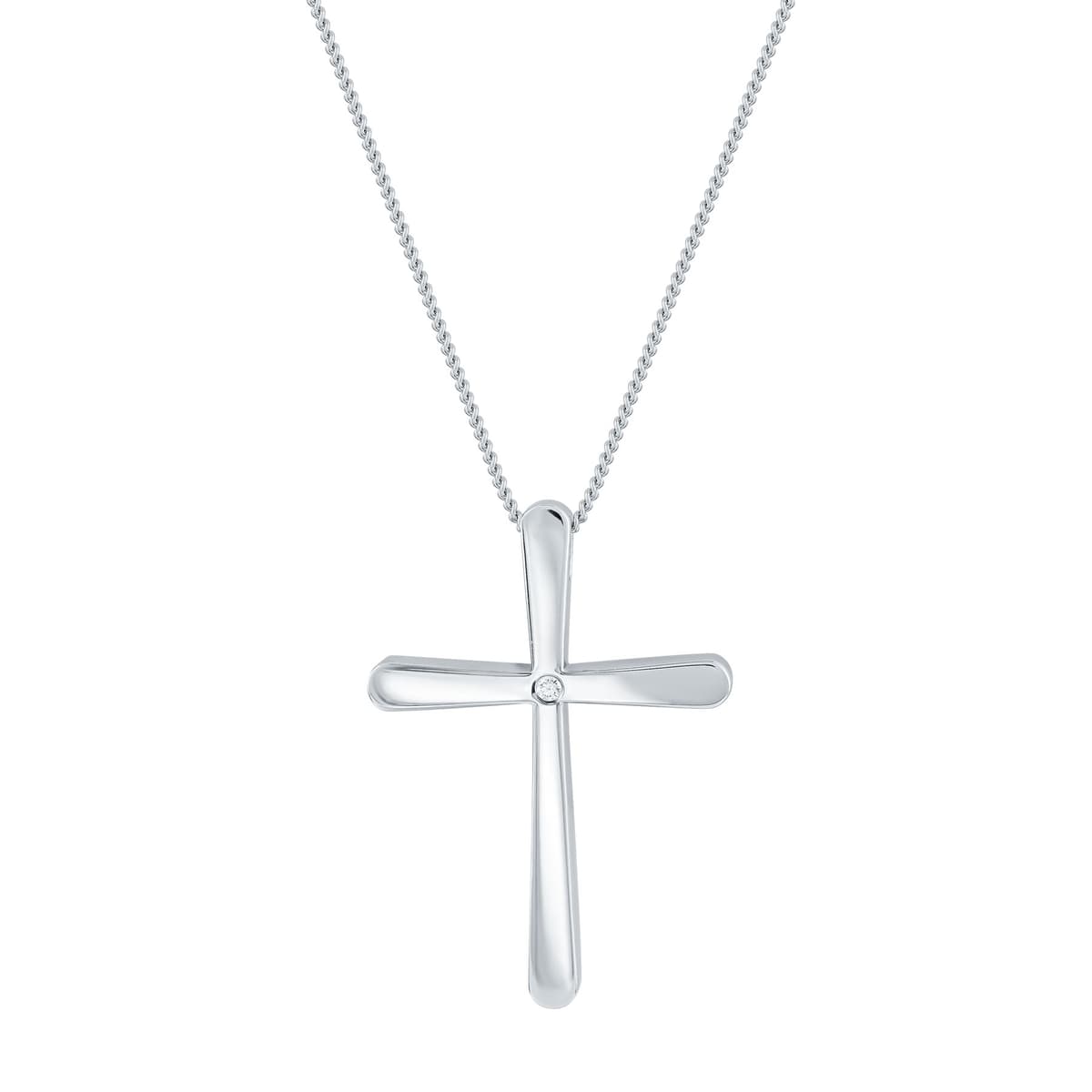 Girls' Baptism Crosses Gofas Silver