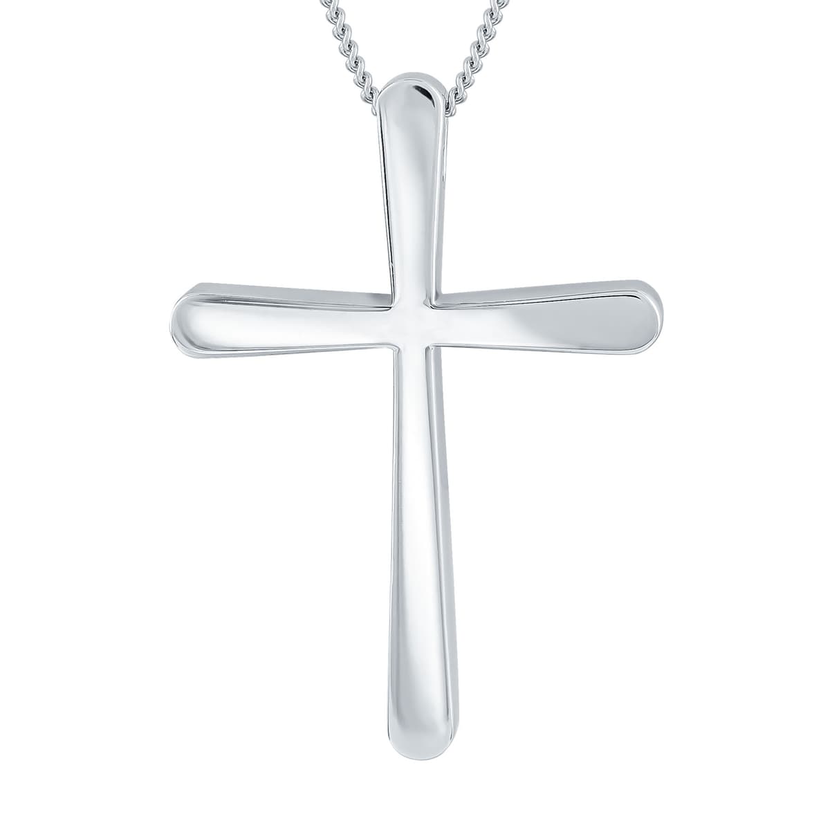 Girls' Baptism Crosses Gofas Silver