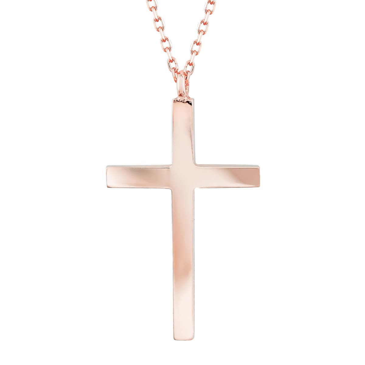 Girls' Baptism Crosses Gofas Rose Gold