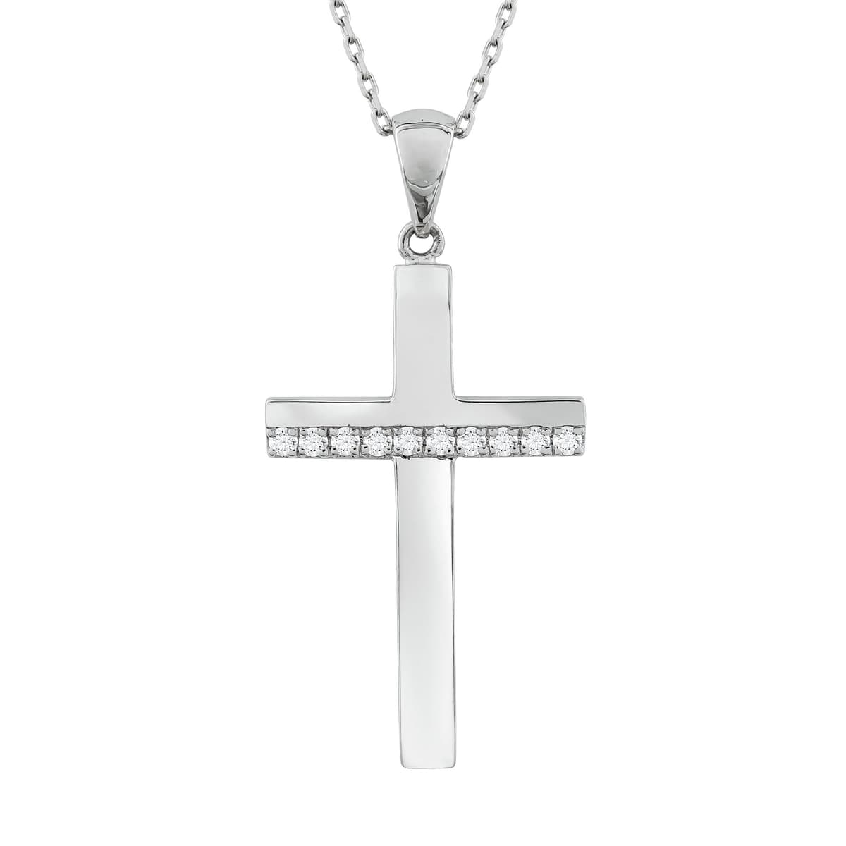 Girls' Baptism Crosses Gofas Silver