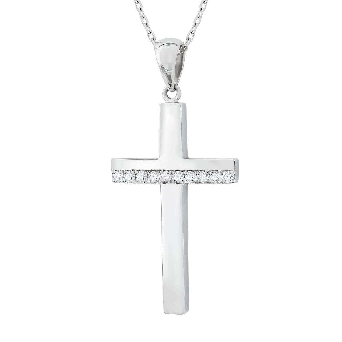 Girls' Baptism Crosses Gofas Silver