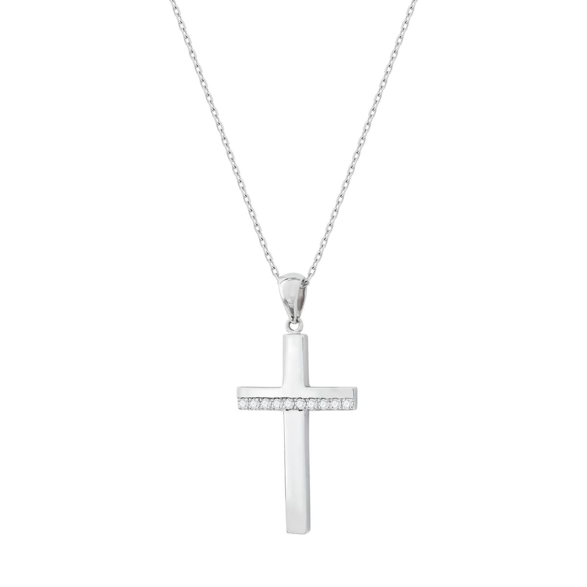 Girls' Baptism Crosses Gofas Silver